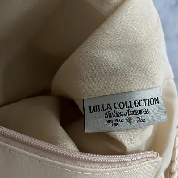 Lulla Collection Woven Rattan Handbag with shoulder strap - Picture 4 of 7